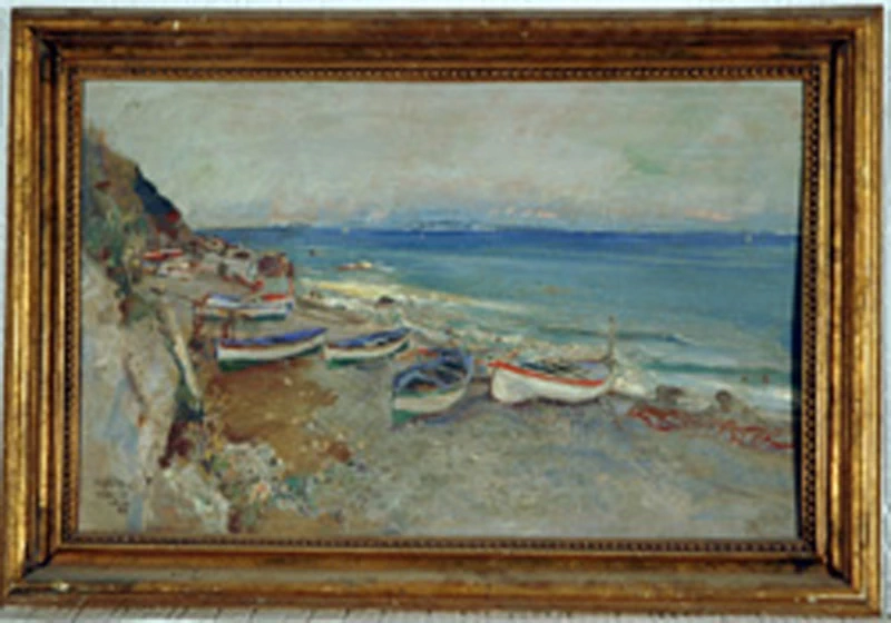 Paesaggio marino - Certosa di san Martino, Napoli